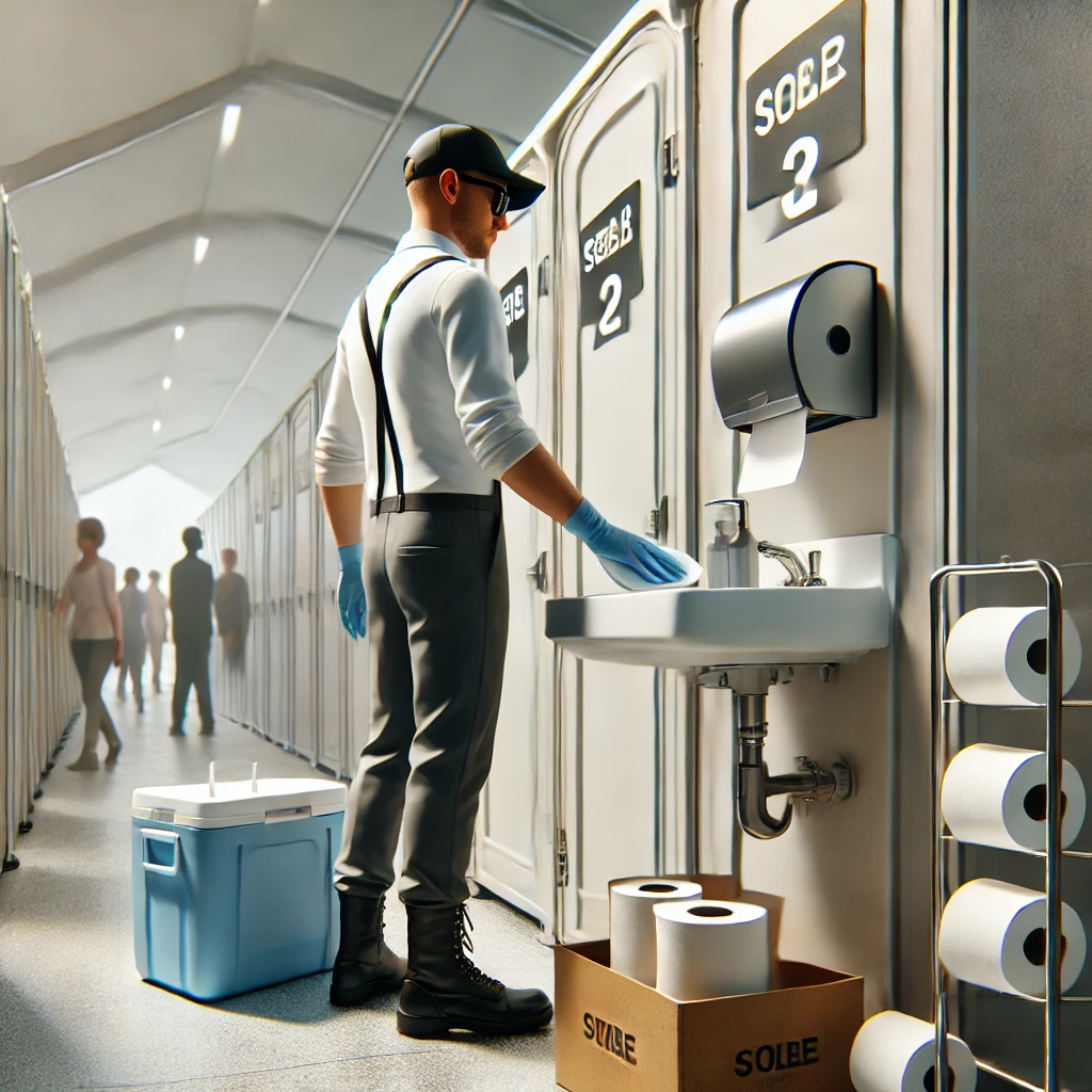 The Role of Attendants in Maintaining Restroom Hygiene at Large Events