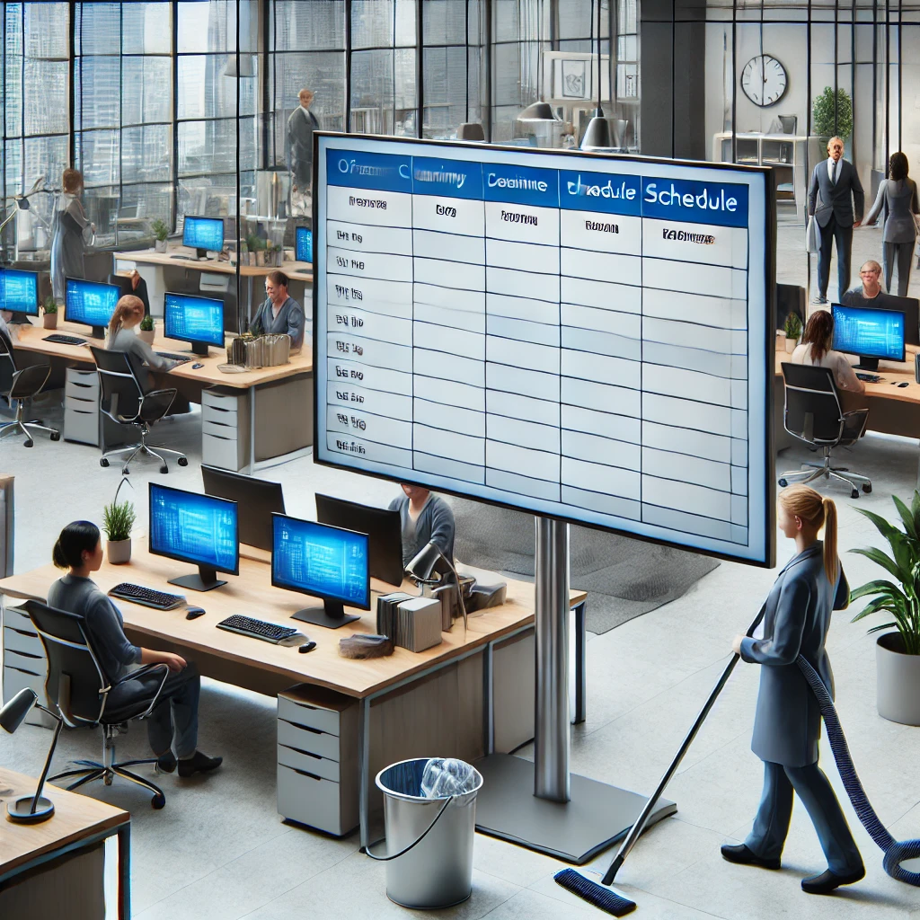 Managing Cleaning Schedules for Busy Offices: A Step-by-Step Guide