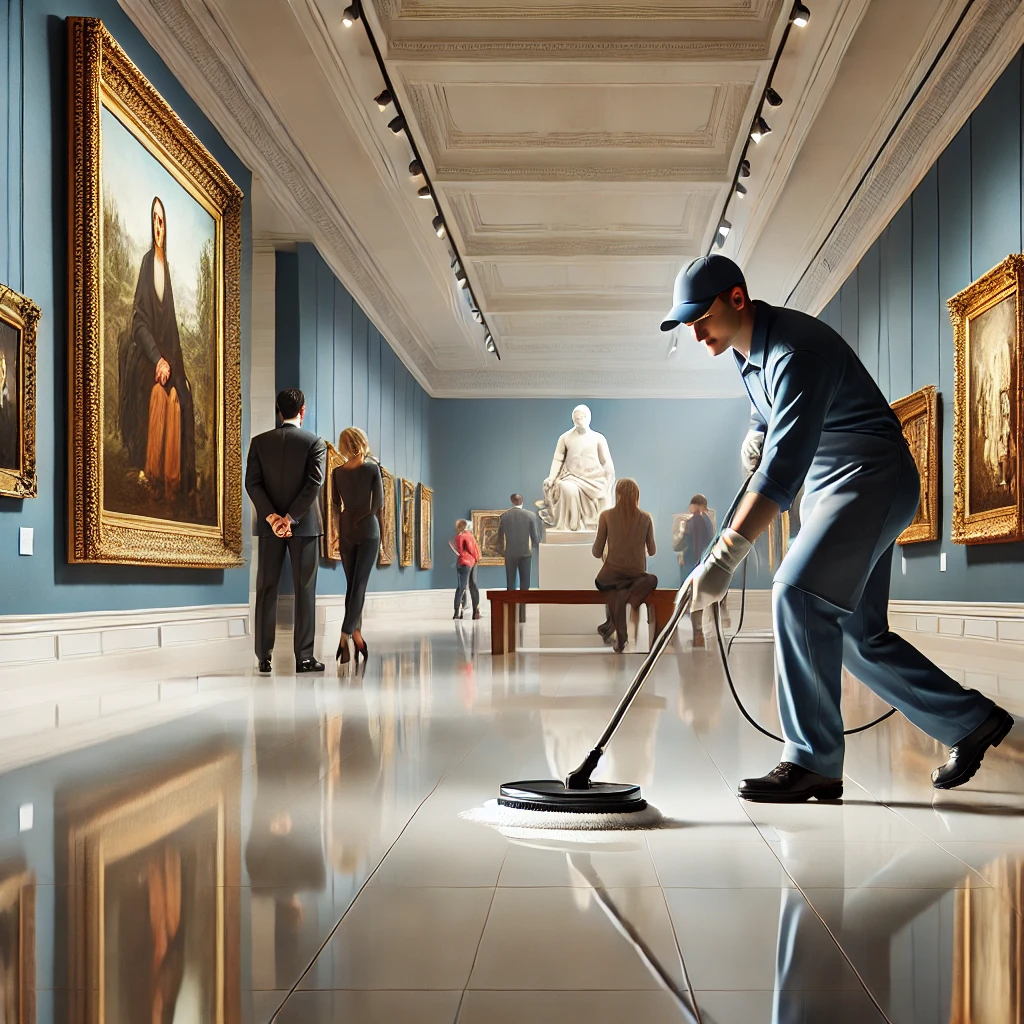 How Cleaning Enhances the Atmosphere in Art Galleries